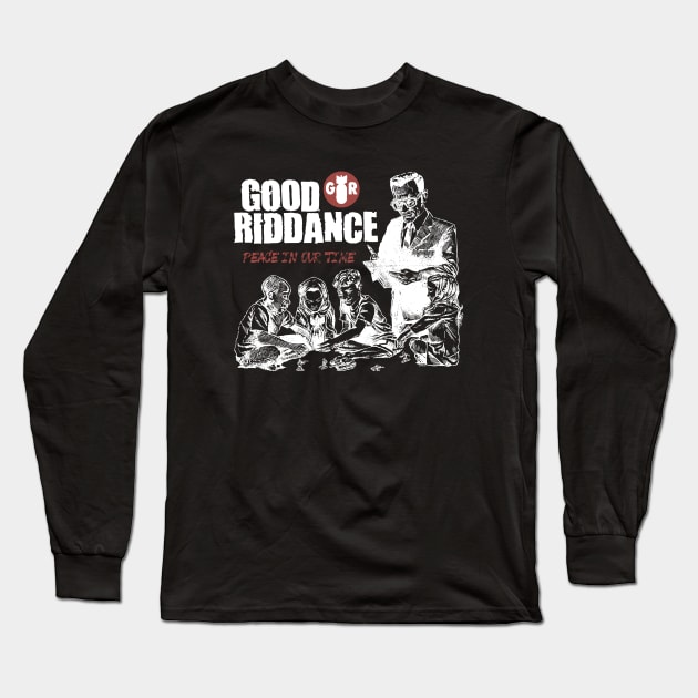 Good Riddance band Peace in Our Time Long Sleeve T-Shirt by VizRad